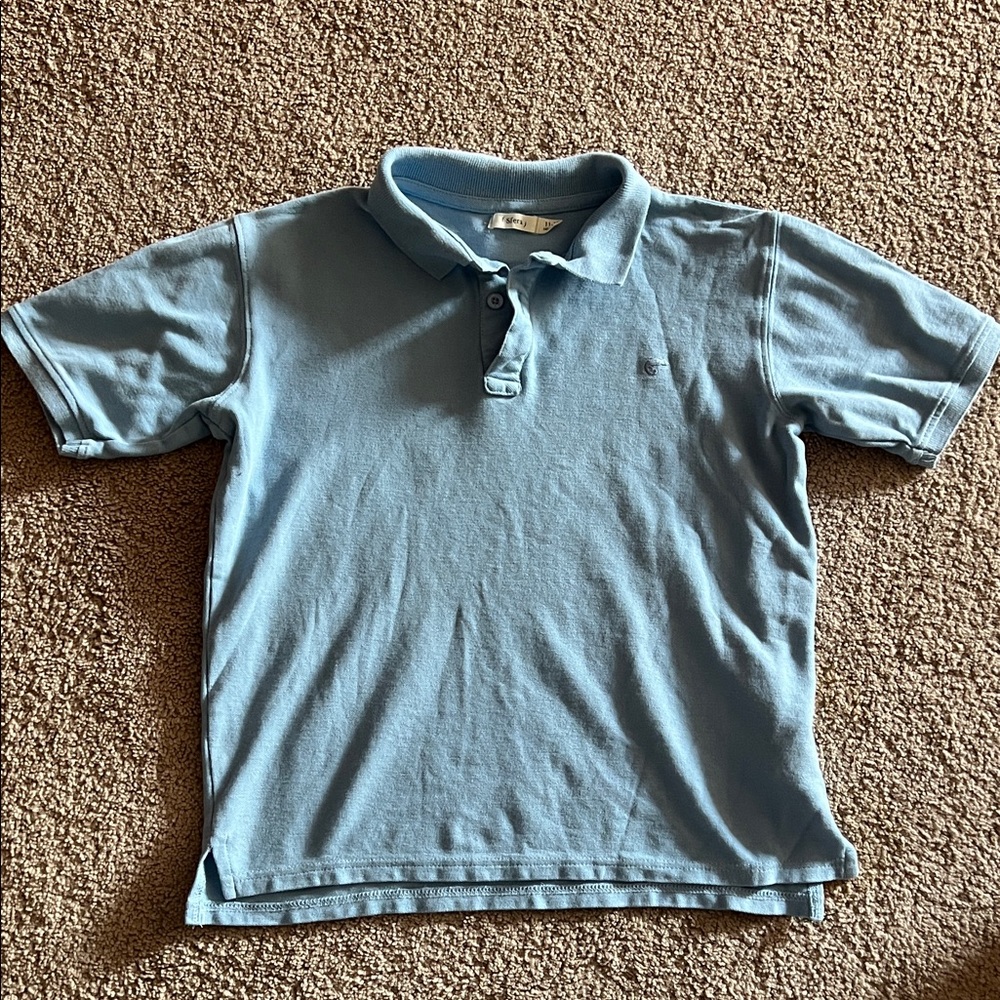 Classic Light Blue Kids Polo Shirt